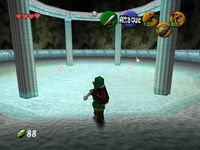 une photo d'Ã©cran de The Legend of Zelda - Ocarina of Time sur Nintendo 64